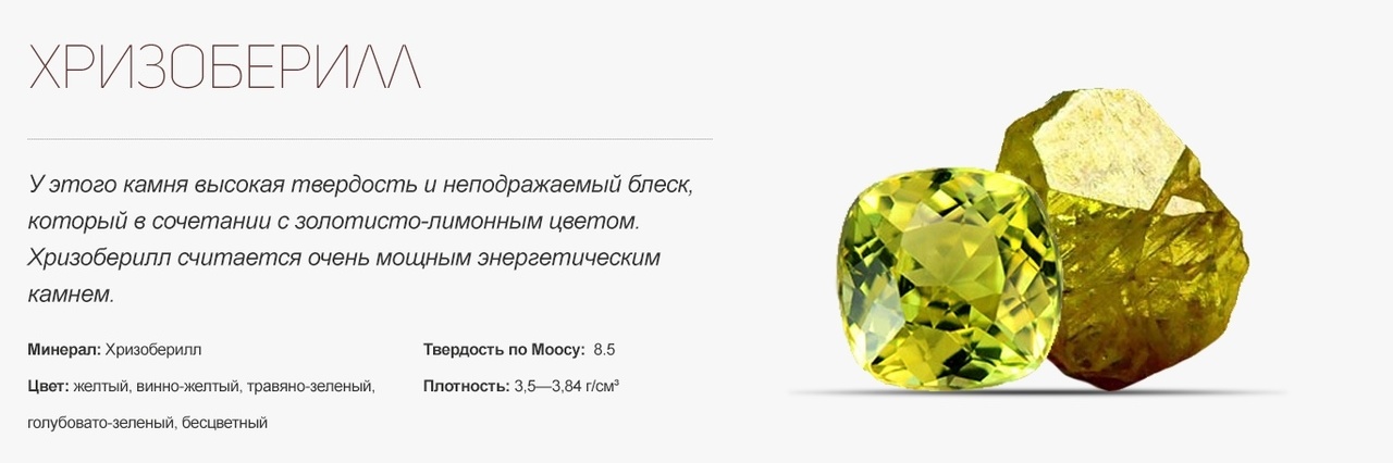 Хризобериллы